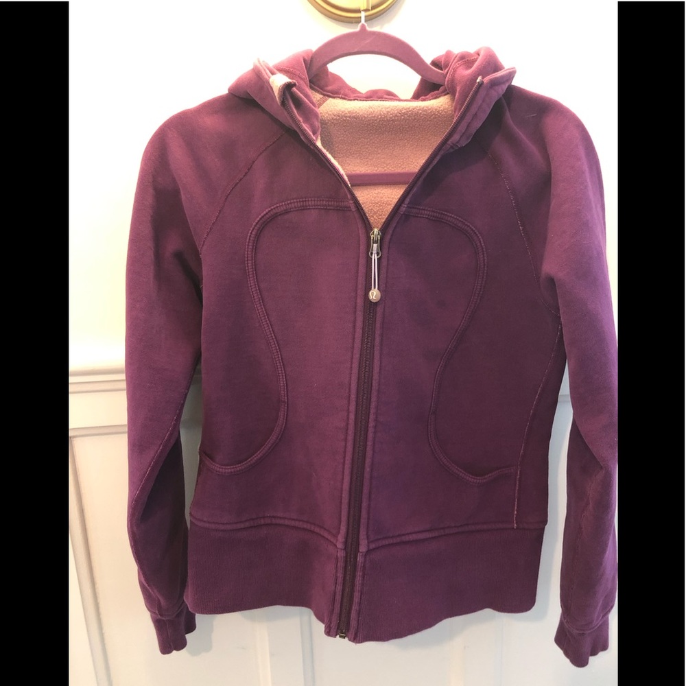 Lululemon scuba hoodie sweatshirt size 8